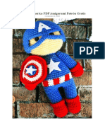 Captain-America-PDF-Amigurumi-Patron-Gratis