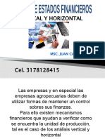 Clase - 6 Analisis de Estados Financieros Vertical y Horizontal - Clase