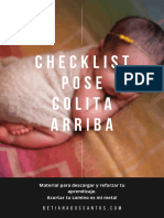 Checklist Pose Colita Arriba BDS