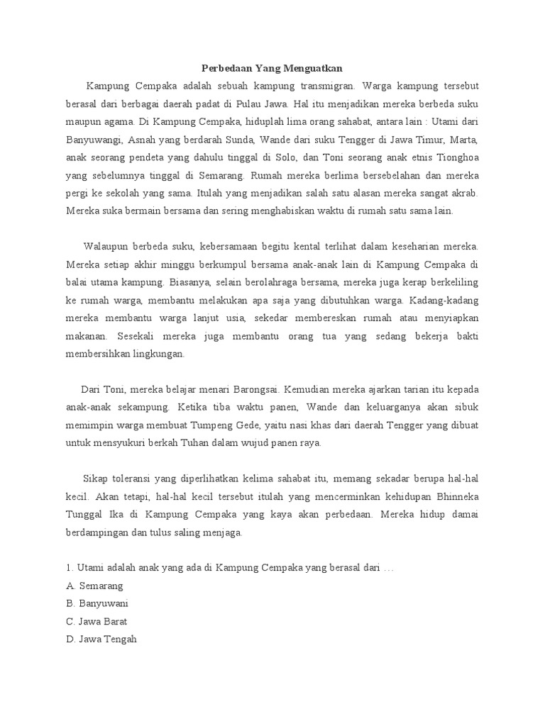 Soal Tugas Bab 1 PPKN Kelas 6 Lengkap Kunci Jawaban Siap Ujian