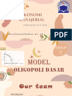 Analisis Model Oligopoli Cournot, Bertrand, dan Stackelberg