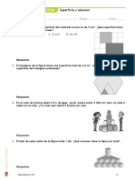 Superficie y Volumen: 25 CM - 12 CM - 16 CM - 36 CM