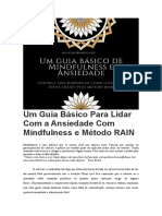 Guia para Ansiedade com Mindfulness e RAIN