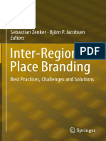 Inter-Regional Place Branding: Sebastian Zenker Björn P. Jacobsen Editors