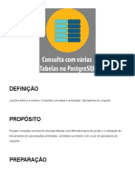 Tema 6 - Consulta Com Várias Tabelas No POSTGRESQL