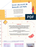 Calculo Formulas Lacteas
