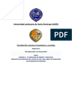 Preguntas de Repaso Del Capitulo No.4 Del Libro de Principios de Economia de Mankiw