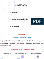 Grupos Funcionais (Haletos, Alcoois, Éteres, Aminas) - Exercícios