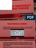 Validación, Transferencia y Adopción de Tecnología