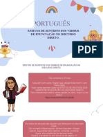 Slides de Português e Matemática - 04.10.2021