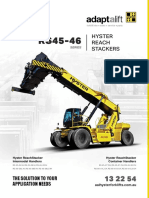 Hyster Reach Stackers: The Solution To Your Application Needs