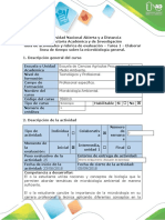 Guía de Actividades y Rúbrica de Evaluación - Tarea 1 - Elaborar Linea de Tiempo Sobre La Microbiología General