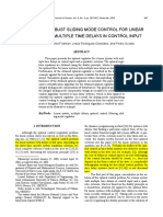 Optimal and robust sliding mode control for linear systems with multiple time delays