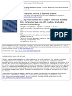 04 - Sliding Mode Control For A Class of Nonlinear Discrete-Time Networked Systems With Multiple Stochastic Communication Delays