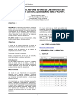 Laboratorio de Fisica Informe Número Uno