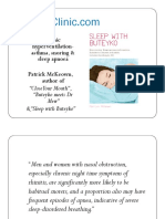 Chronic Hyperventilation-Asthma, Snoring & Sleep Apnoea Patrick Mckeown, Author of