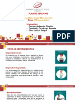 Tipos de emprendedores diapositivas