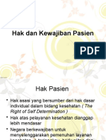 Hak Dan Kewajiban Pasien