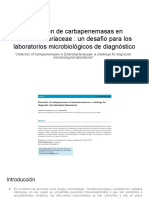 Detección de carbapenemasas en Enterobacteriaceae (1)