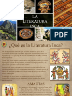 La Literatura Inca