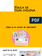 Cédula de identidad chilena: RUN y carnet