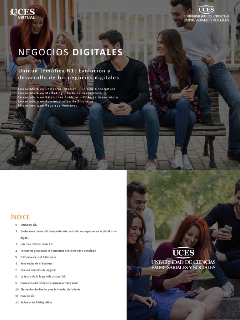 Evolución de los Negocios Digitales | PDF | Internet | Comercio electrónico
