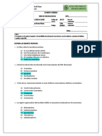 Evaluación III Unidad