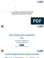 M3 Desarrollo de Datos Catastrales Clase 2 UPB Def