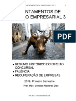 Apontamentos de Direito Empresarial 3 2019.1-1