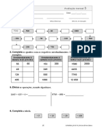 Completa o Esquema.: Matemática