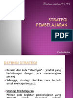 Pertemuan II - Strategi Pembelajaran