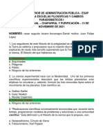 ESAP Escuelas Filosóficas y Cambios Paradigmáticos I