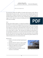Analysis 3: Structural Steel Erection Sequencing