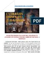 Extraños Dioses Paganos Del Judaísmo Un Análisis Con Extractos Del Libro de Michael A Hoffman