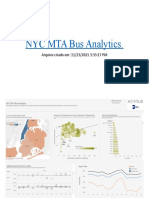 NYC MTA Bus Analytics.