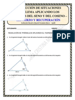 Recuperación Teoremas Del Seno, Coseno y Tangente. (2)