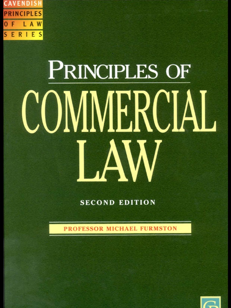 Principles of Commercial Law