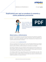 Cómo prevenir la anemia con una alimentación rica en hierro