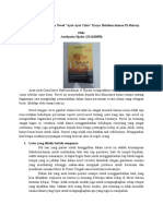 Kritik Sastra Terhadap Novel