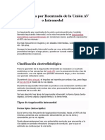 Taquicardia Por Reentrada de La Unión AV o Intranodal