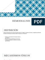 Hemodiálisis: definición, mecanismos y circuitos