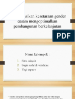 8 - Tipsc - Kesetaraan Gender Dan Pembangunan