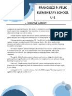 Francisco P. Felix Elementary School U-1: 1 - Executive Summary