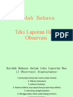 Kaidah Bahasa Teks LHO