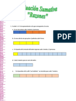 Evaluacion Razones