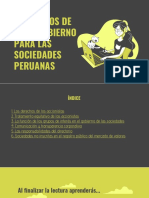 Resumen Lectura 4. RESUMEN PPT - Principios de Buen Gobierno Para Las Sociedades Peruanas