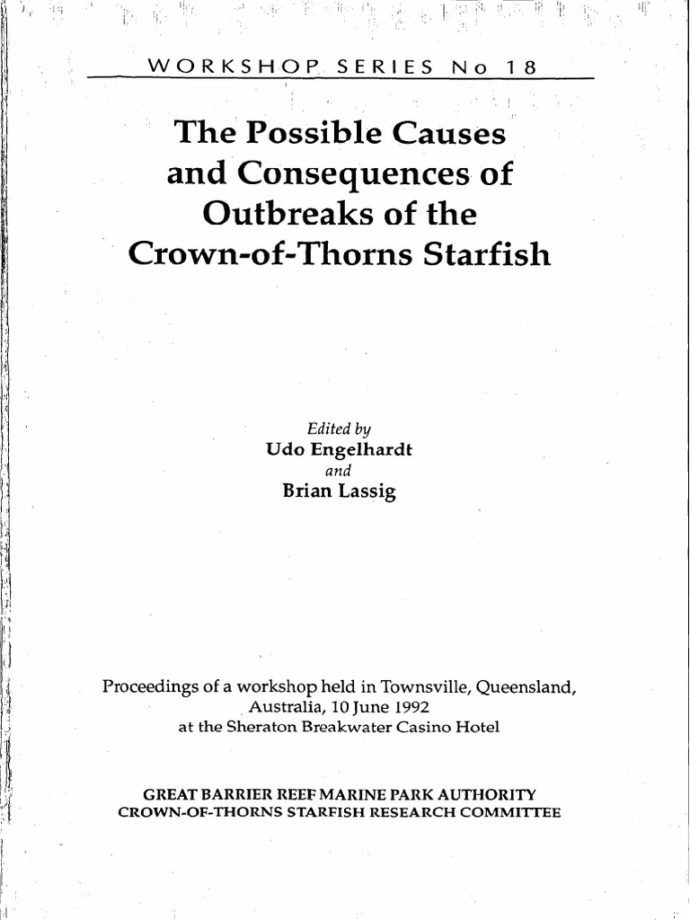 Possible Causes and Consequences of Outbreaks of COTS 1992 Download