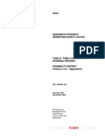 DEFRA Task B Early Detection of Internal Erosion - Volume 2 of 2 - 2003