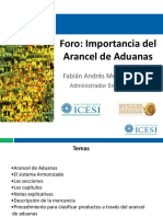 Importancia del Arancel de Aduanas