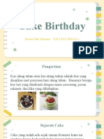 Pcki Xii - Birthday Cake